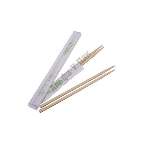 Палочки для суши бамбуковые длина 23см 100 пар в упаковке