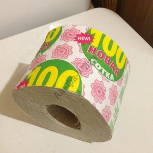 Туалетная бумага Новая Сотка 1-слойная