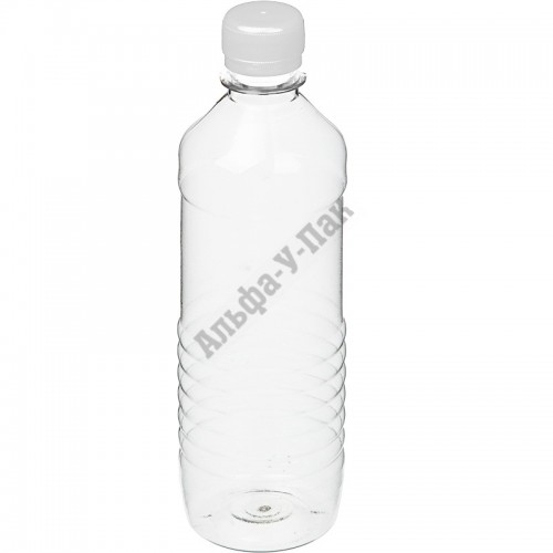 Бутылка пластиковая прозрачная 500мл (диаметр горла 28мм) 100 штук в упаковке