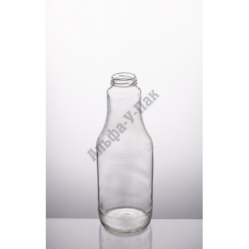 Стеклянная бутылка 1л ТО-43 Бриолла